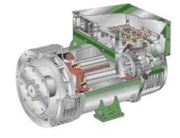 柳河发电机内部结构图 柳河发电机内部结构图